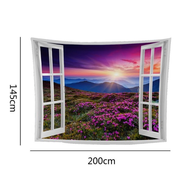 Sea Flowers - 200*145cm - Printed Tapestry