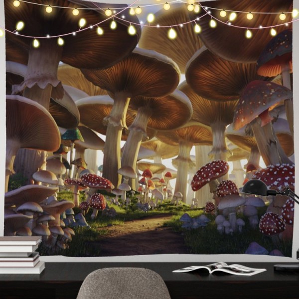 Mushroom - 200*145cm - Printed Tapestry