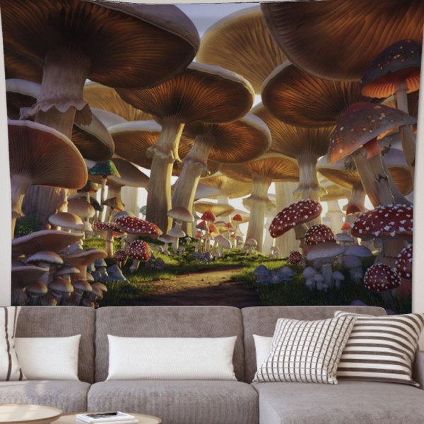 Mushroom - 200*145cm - Printed Tapestry
