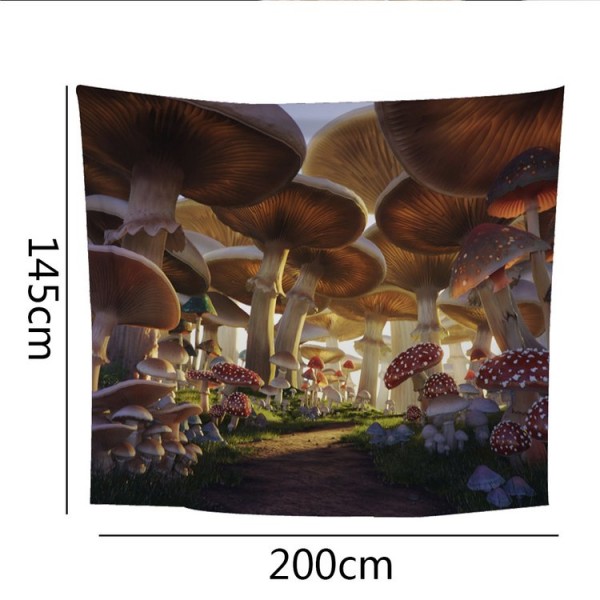Mushroom - 200*145cm - Printed Tapestry