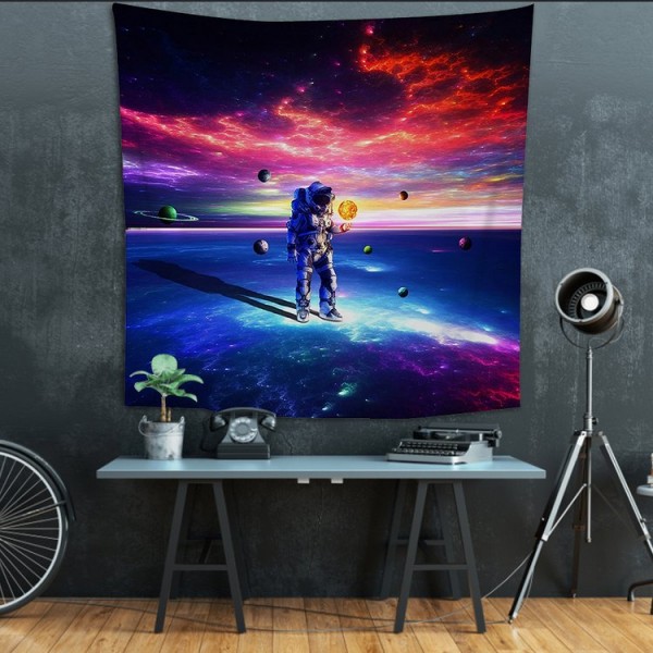 Space Astronaut - 200*145cm - Printed Tapestry
