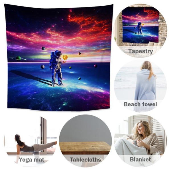 Space Astronaut - 200*145cm - Printed Tapestry