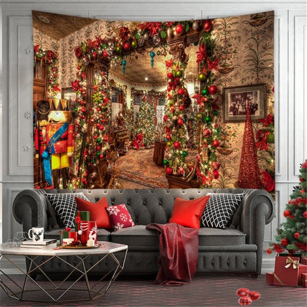 Christmas Walnut - 200*145cm - Printed Tapestry
