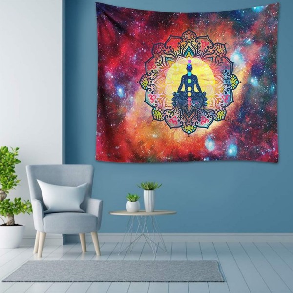 Meditate Yoga - 200*145cm - Printed Tapestry