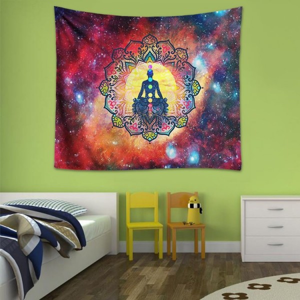Meditate Yoga - 200*145cm - Printed Tapestry
