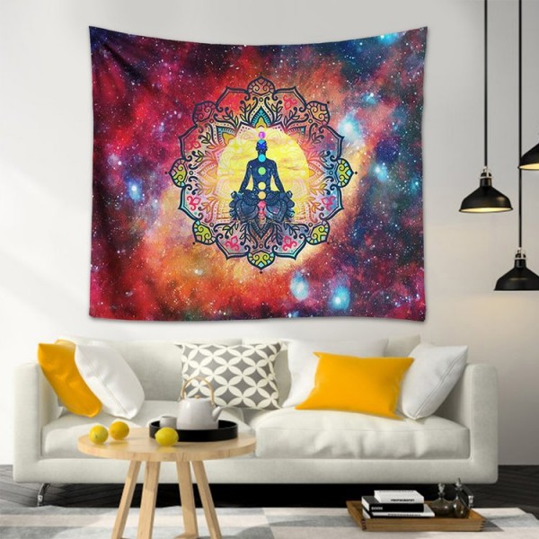 Meditate Yoga - 200*145cm - Printed Tapestry