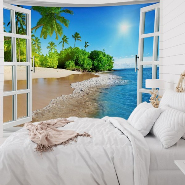 Window - 200*145cm - Printed Tapestry