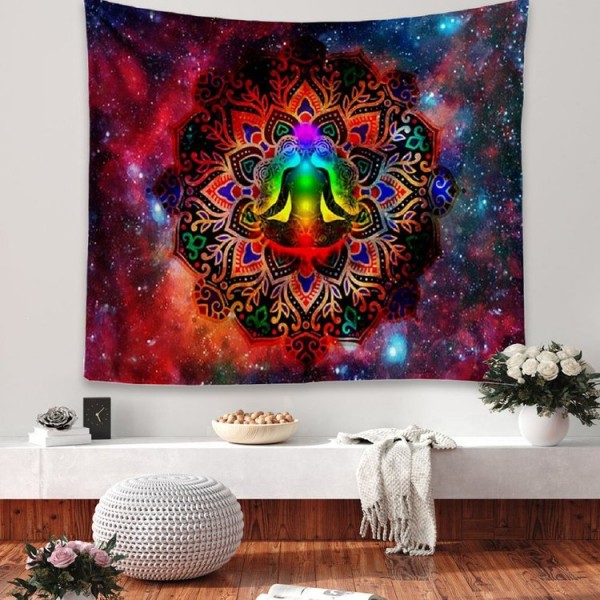 Yoga Practice - 200*145cm - Printed Tapestry
