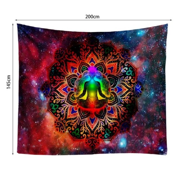 Yoga Practice - 200*145cm - Printed Tapestry