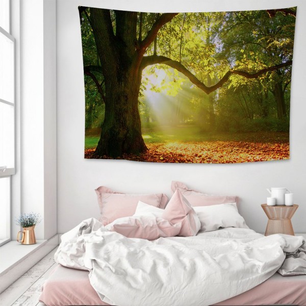 Tree Sun  Camp - 200*145cm - Printed Tapestry
