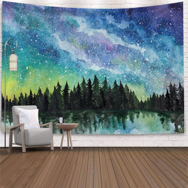Forest Landscape - 200*145cm - Printed Tapestry