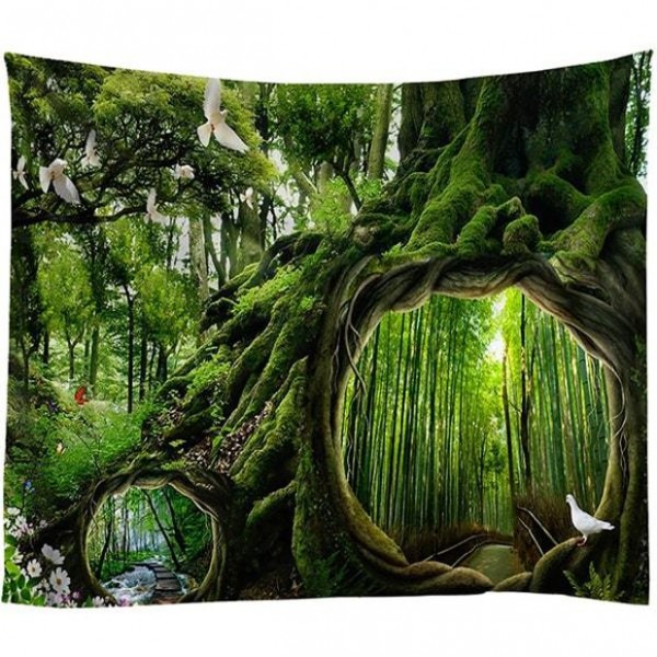 Hollow Tree - 200*145cm - Printed Tapestry