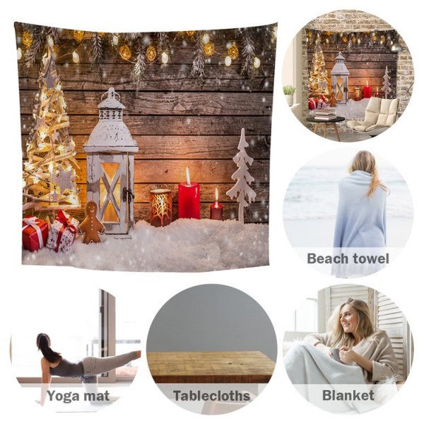 Christmas House - 200*145cm - Printed Tapestry