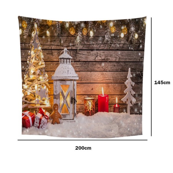 Christmas House - 200*145cm - Printed Tapestry