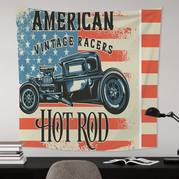 American Flag - 200*145cm - Printed Tapestry