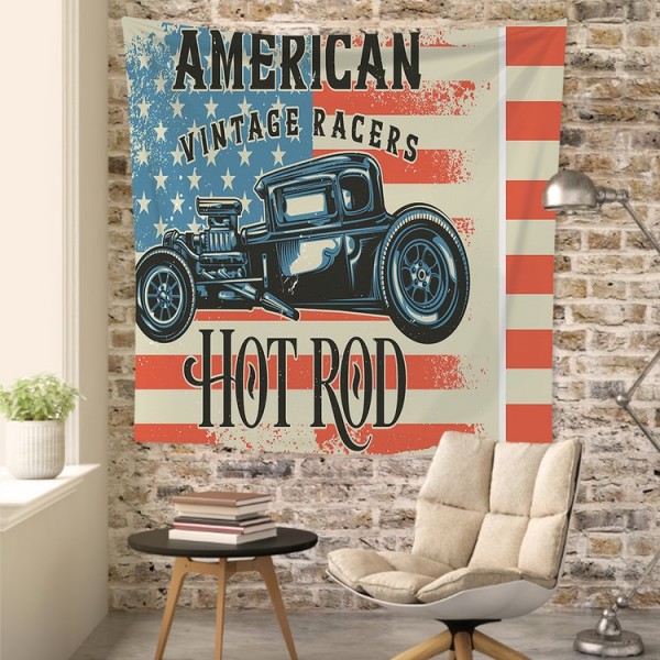 American Flag - 200*145cm - Printed Tapestry