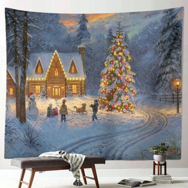 Christmas - 200*145cm - Printed Tapestry