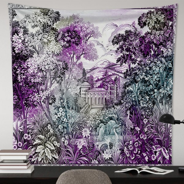 Woods Building - 200*145cm - Printed Tapestry