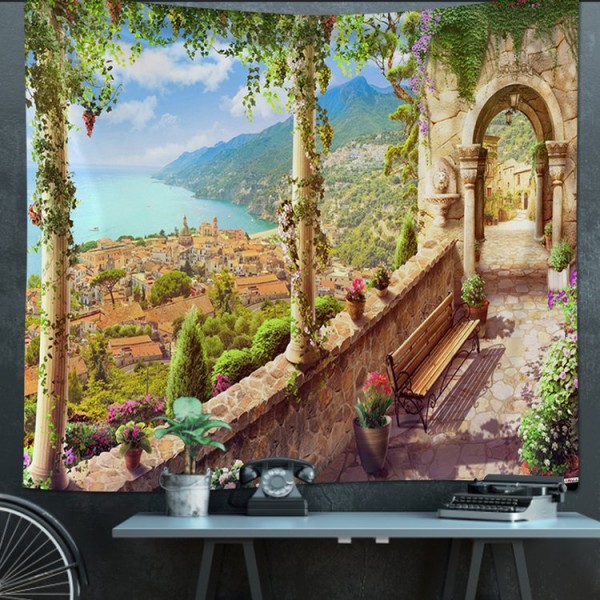 Scenery - 145*130cm - Printed Tapestry