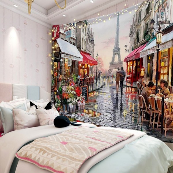 Paris Street - 145*130cm - Printed Tapestry
