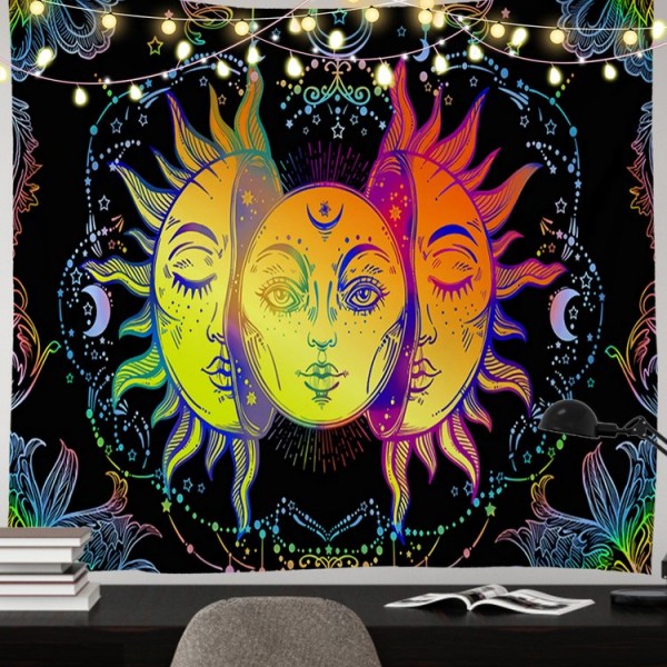 Sun Moon - 145*130cm - Printed Tapestry