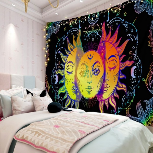 Sun Moon - 145*130cm - Printed Tapestry