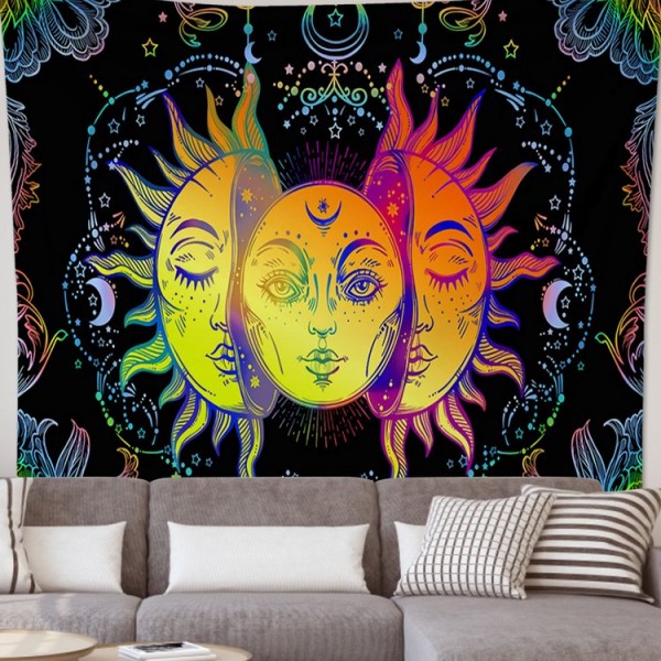 Sun Moon - 145*130cm - Printed Tapestry