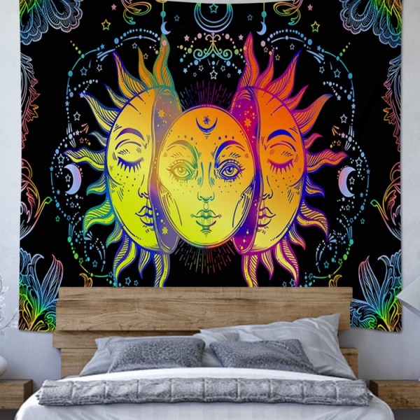 Sun Moon - 145*130cm - Printed Tapestry