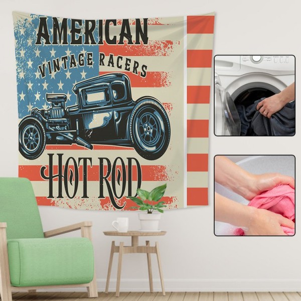 Car Model - 145*130cm - Printed Tapestry