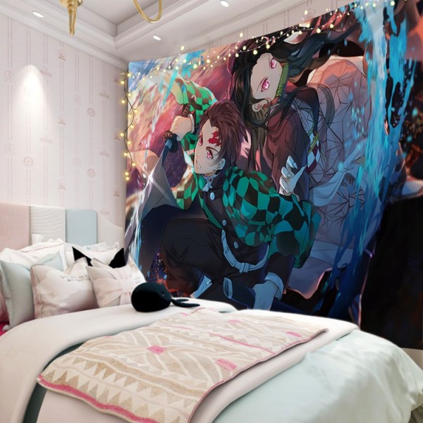 Japanese Anime - 145*130cm - Printed Tapestry