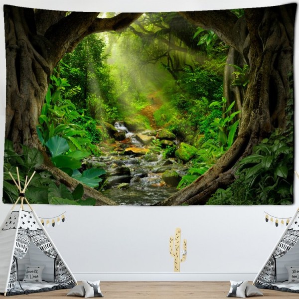 Tree Hole - 145*130cm - Printed Tapestry