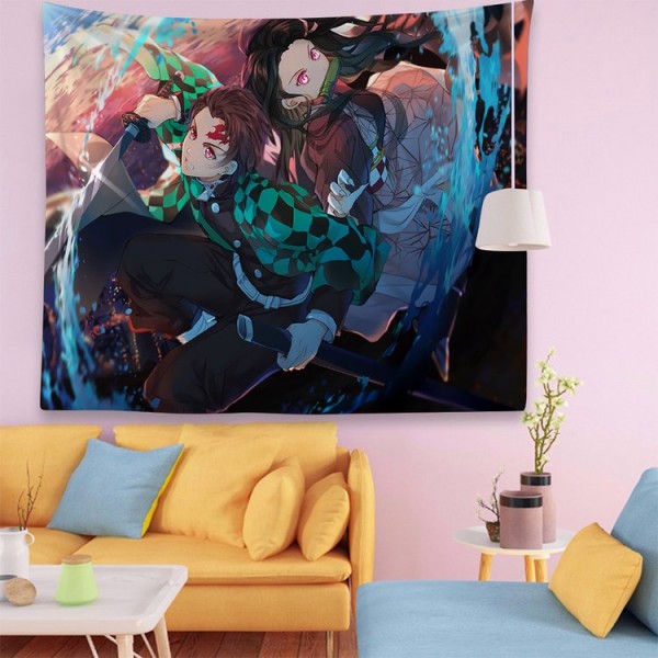 Japanese Anime - 145*130cm - Printed Tapestry