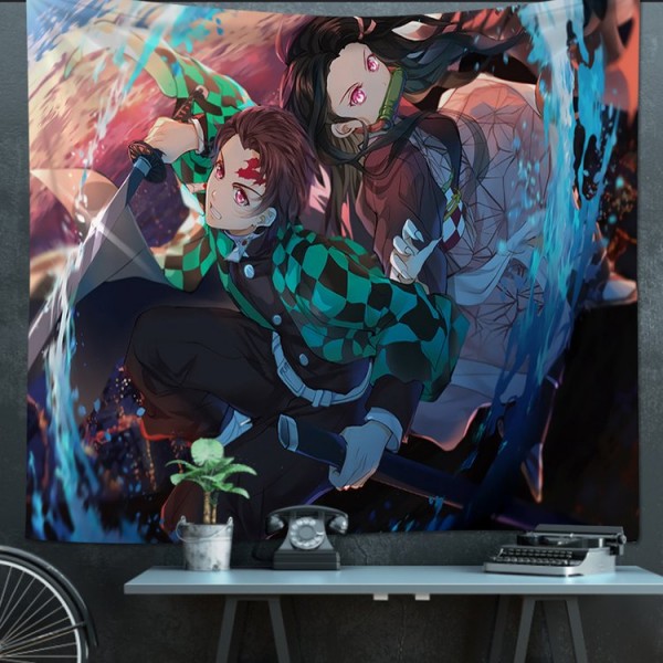 Japanese Anime - 145*130cm - Printed Tapestry