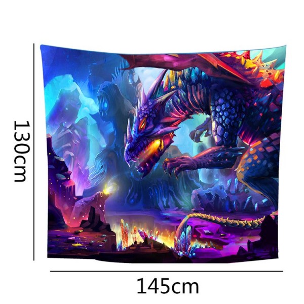 Dragon - 145*130cm - Printed Tapestry