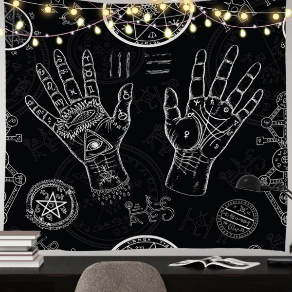 Hamsa hand - 145*130cm - Printed Tapestry