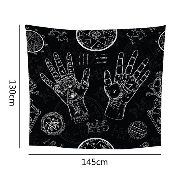 Hamsa hand - 145*130cm - Printed Tapestry