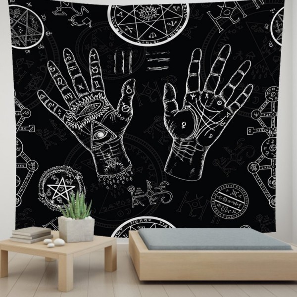 Hamsa hand - 145*130cm - Printed Tapestry
