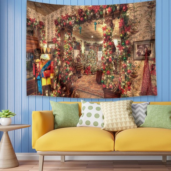 Christmas Walnut - 145*130cm - Printed Tapestry