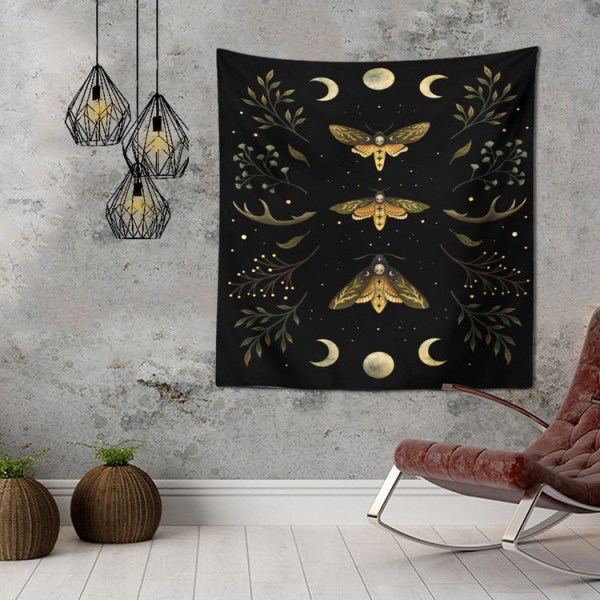 Moth - 145*130cm - Printed Tapestry