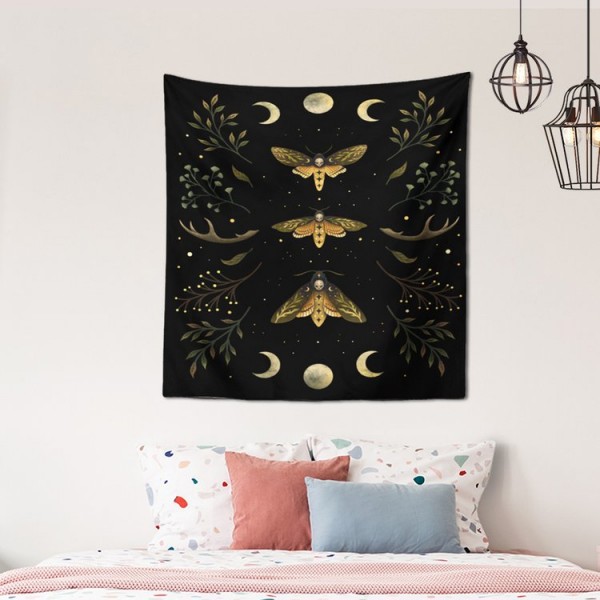 Moth - 145*130cm - Printed Tapestry