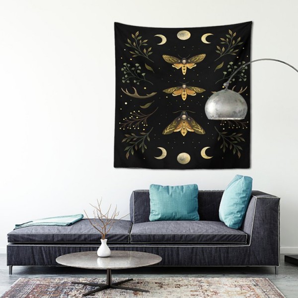 Moth - 145*130cm - Printed Tapestry