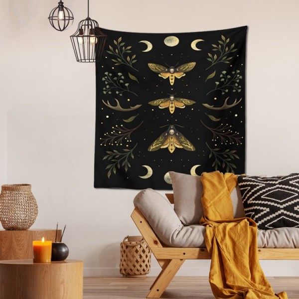 Moth - 145*130cm - Printed Tapestry
