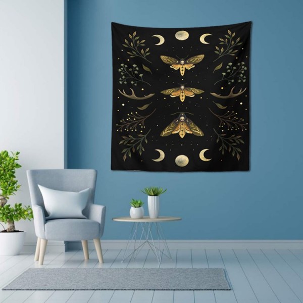 Moth - 145*130cm - Printed Tapestry