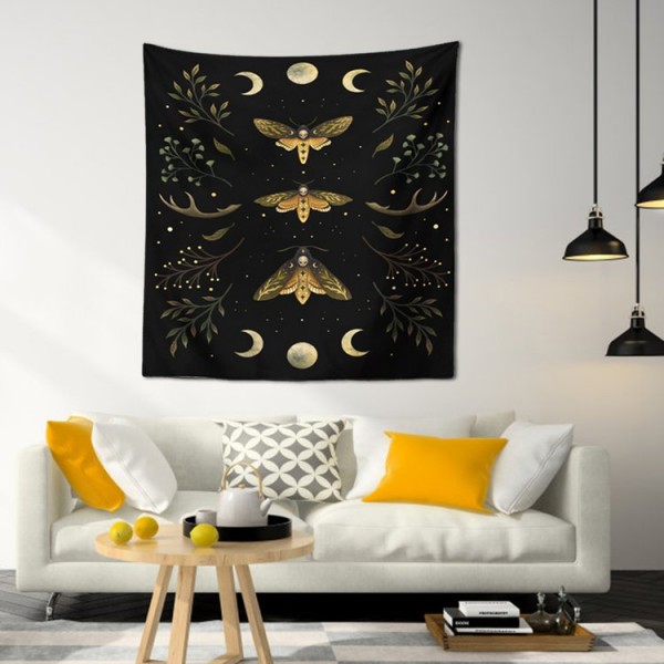 Moth - 145*130cm - Printed Tapestry