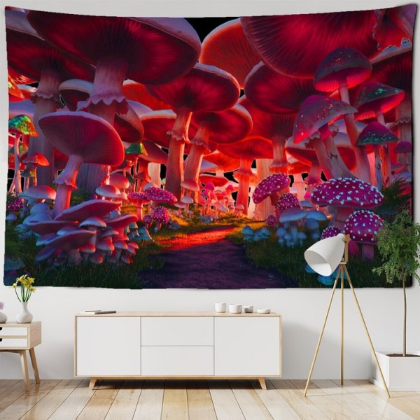 Mushroom - 145*130cm - Printed Tapestry