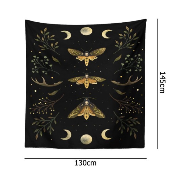 Moth - 145*130cm - Printed Tapestry