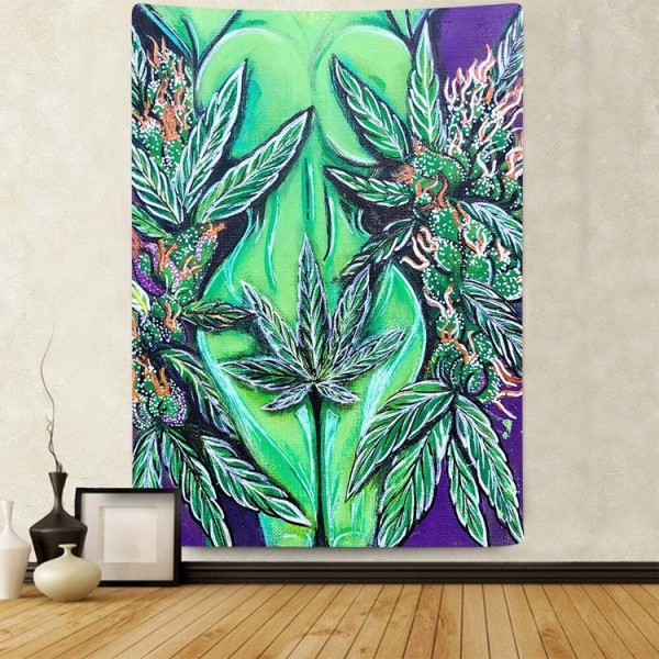 Leaf Body - 130*145cm - Printed Tapestry