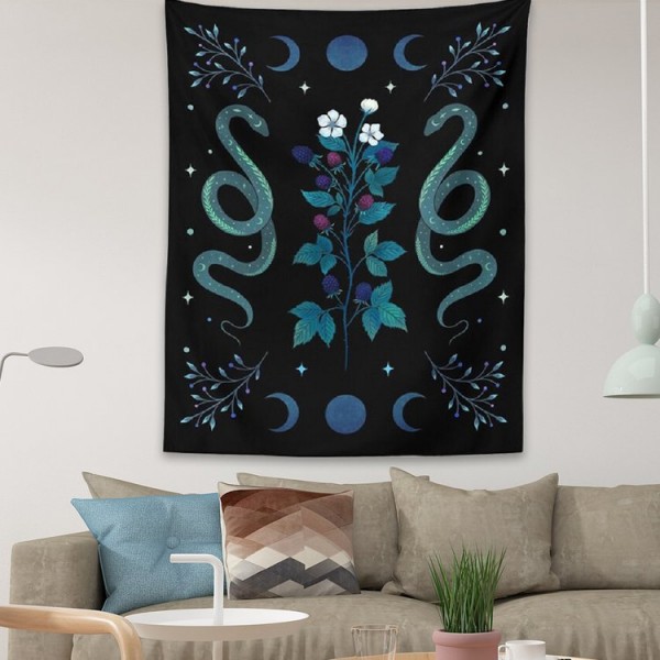 Snake - 145*130cm - Printed Tapestry