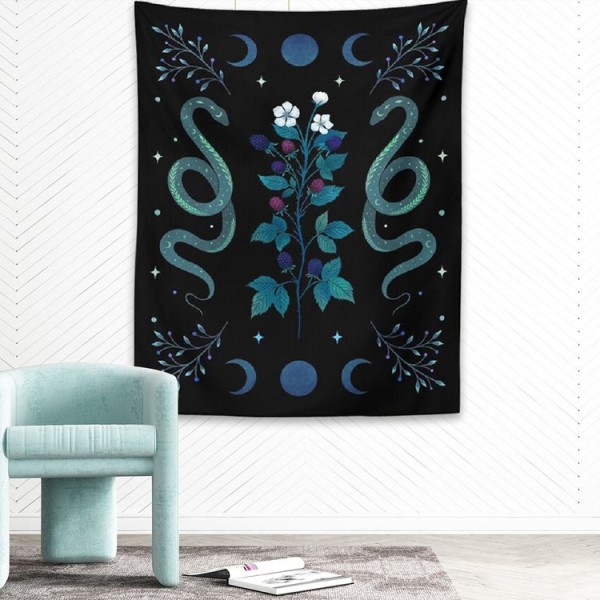 Snake - 145*130cm - Printed Tapestry