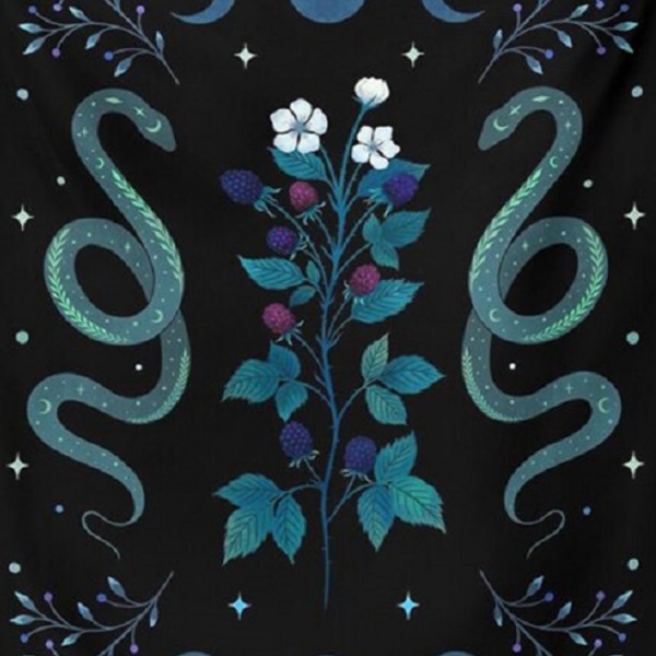Snake - 145*130cm - Printed Tapestry